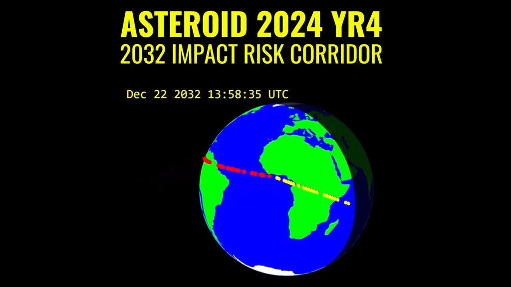 BREAKING: Scientists Release "Risk Corridor" Video for 2032 Asteroid